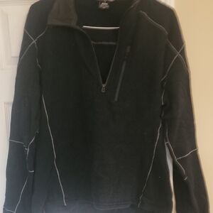 Kuhl Men's Black Zip-Up Sweater